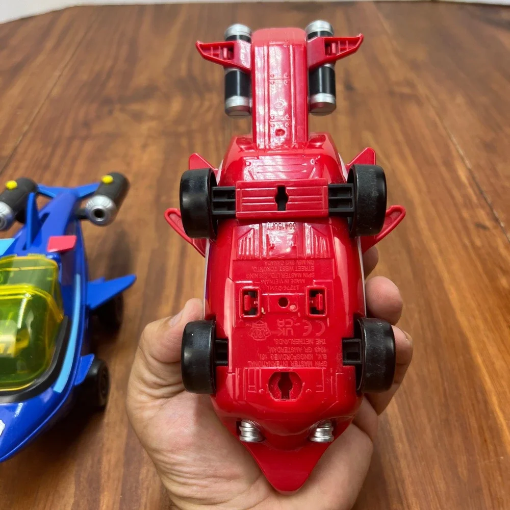 Paw Patrol Aqua Pups Chase Shark Marshall Dolphin Vehicle Figure Set 2022
